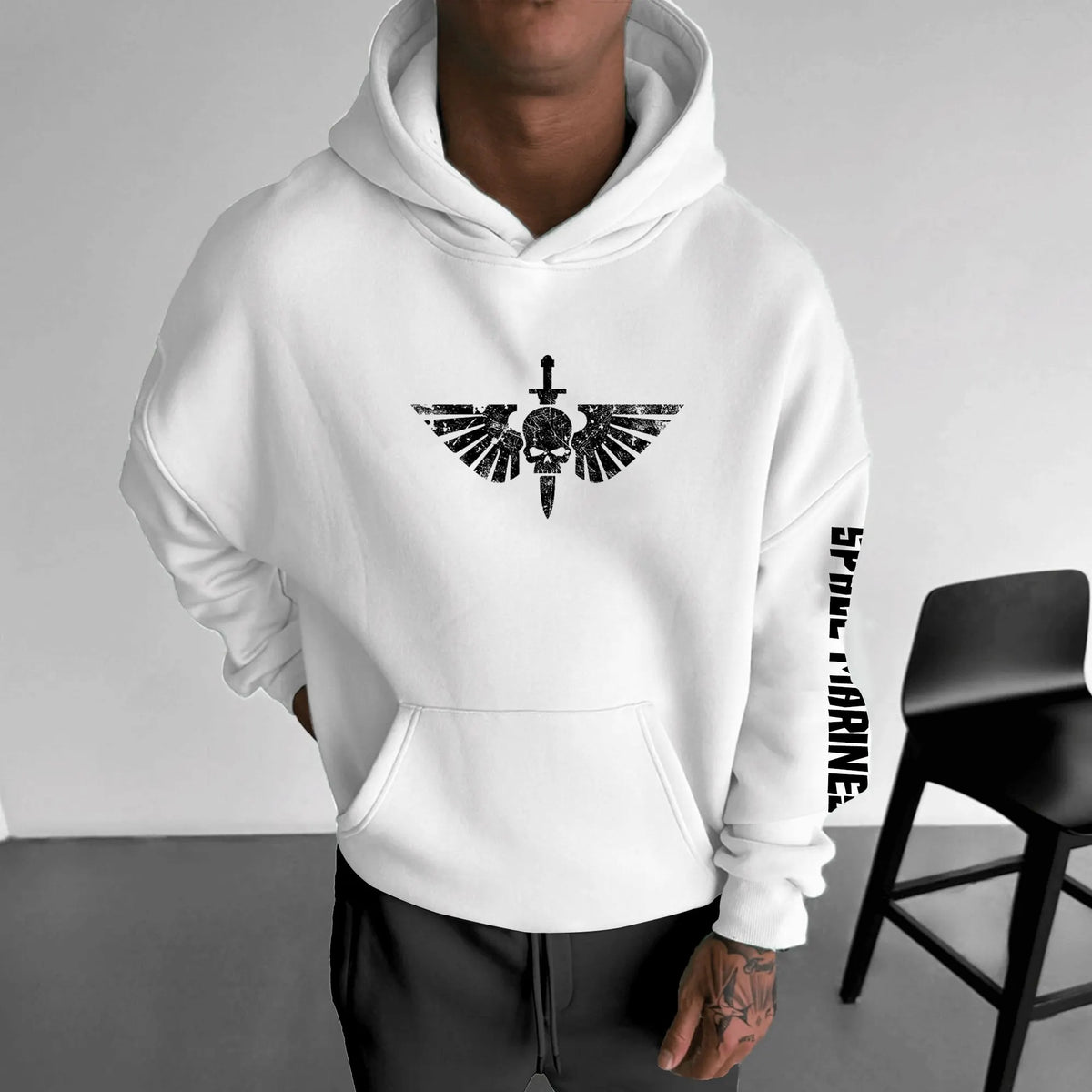 WH40K Game  Streetwear Vintage Hoodie