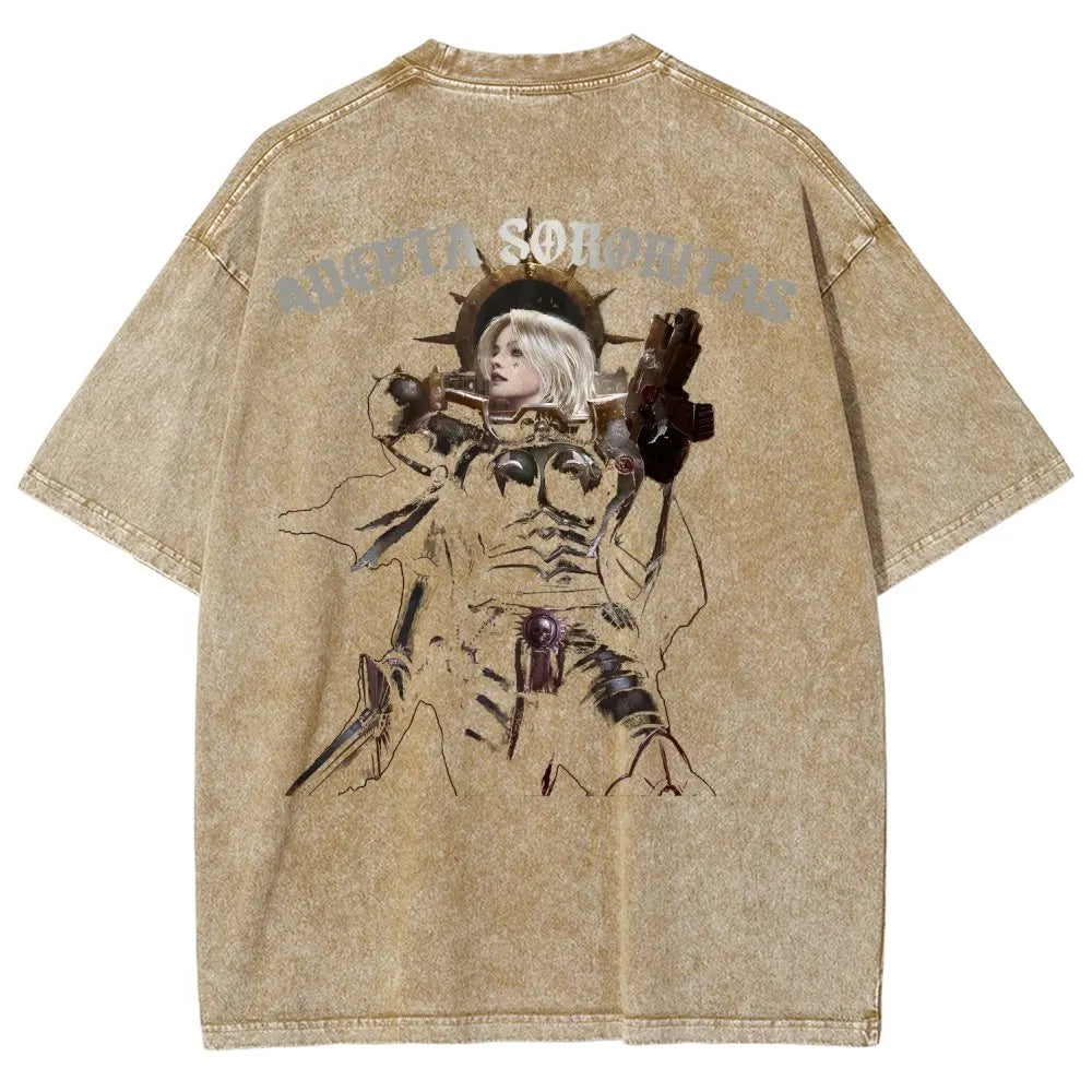 Unisex Fit Washed T-Shirt 丨WH40K