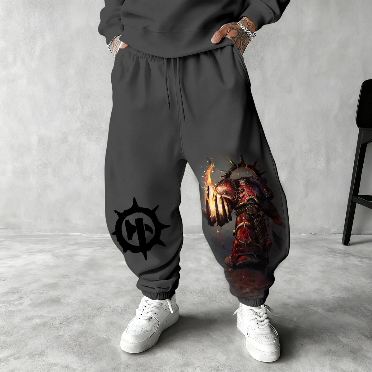 Unisex Anime Inspired Vintage Pants| WH40K