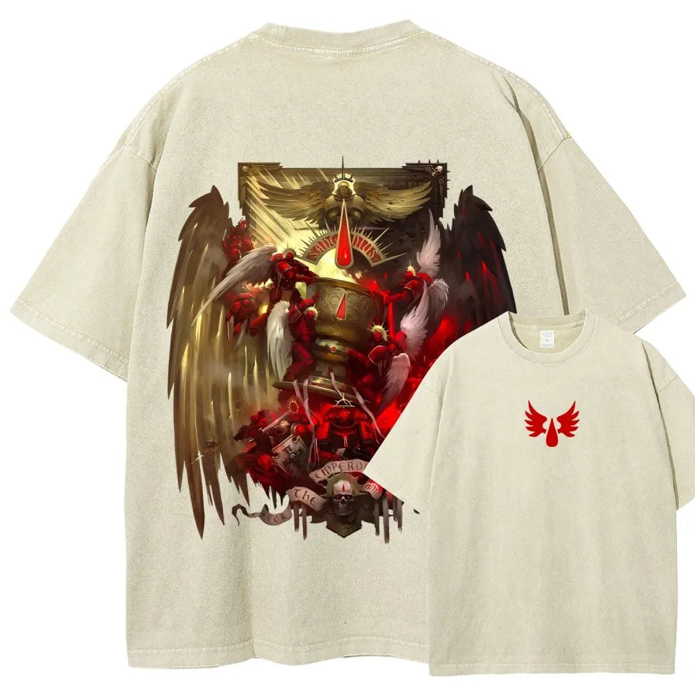 Unisex Fit Washed T-Shirt 丨WH40K