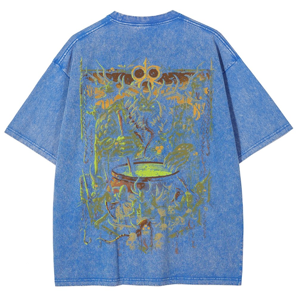 Unisex Fit Washed T-Shirt 2508016342丨WH40K