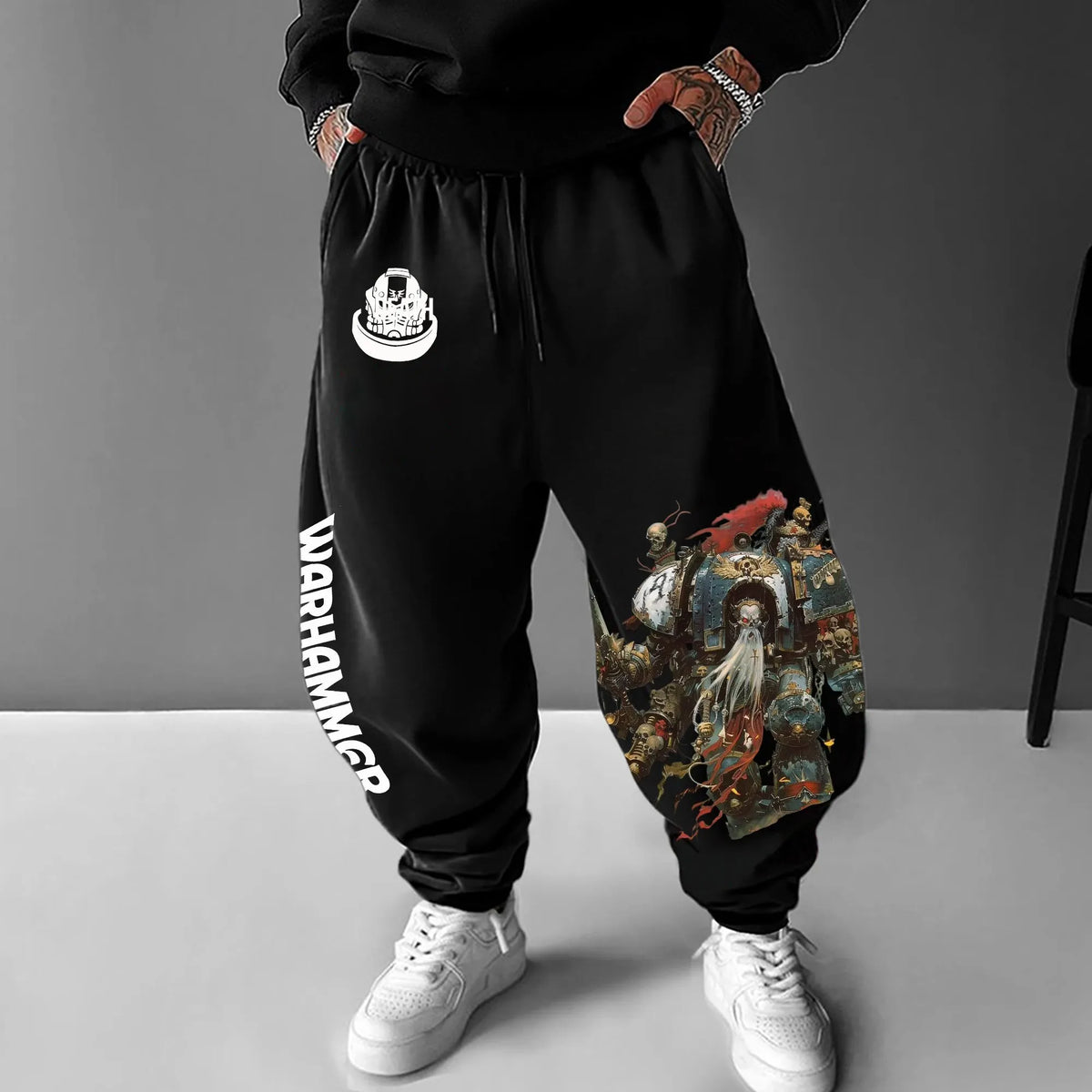 WH40K Art Casual Streetwear Pants