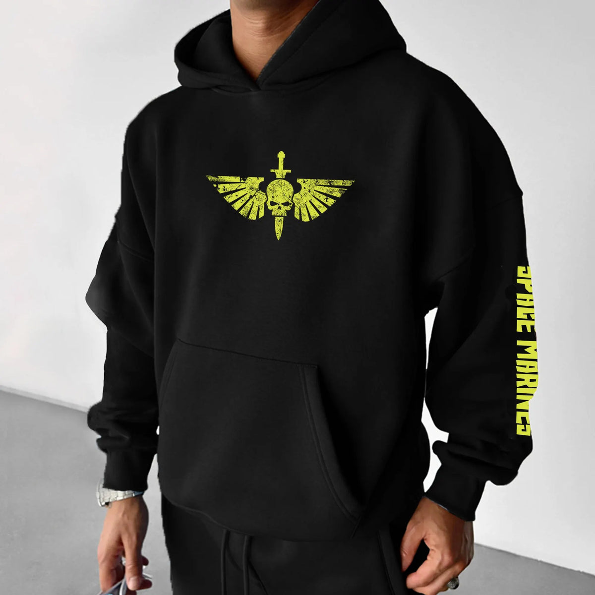 WH40K Game  Streetwear Vintage Plush Hoodie