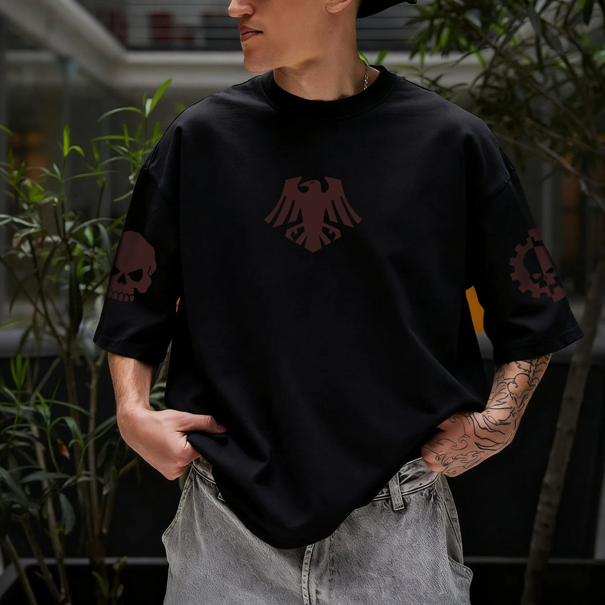 Unisex Anime Inspired Vintage T-Shirt| WH40K