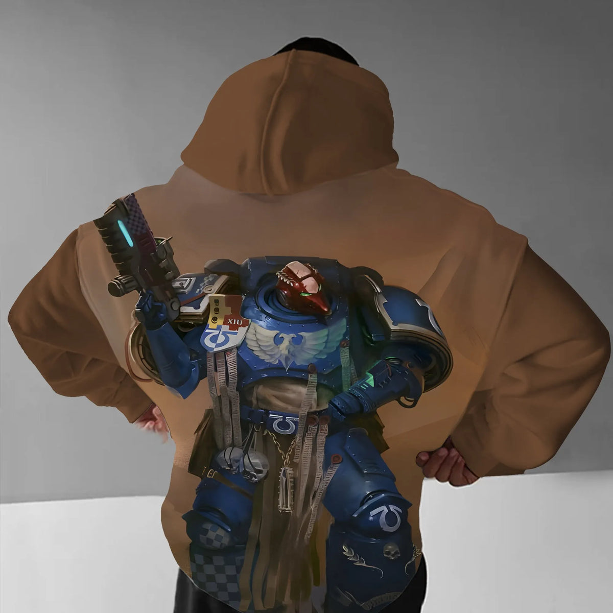 WH40K Game  Streetwear Vintage Plush Hoodie