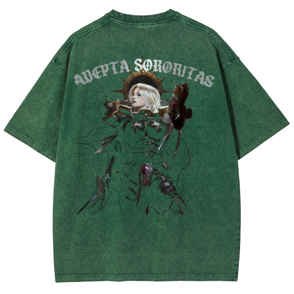 Unisex Fit Washed T-Shirt 丨WH40K