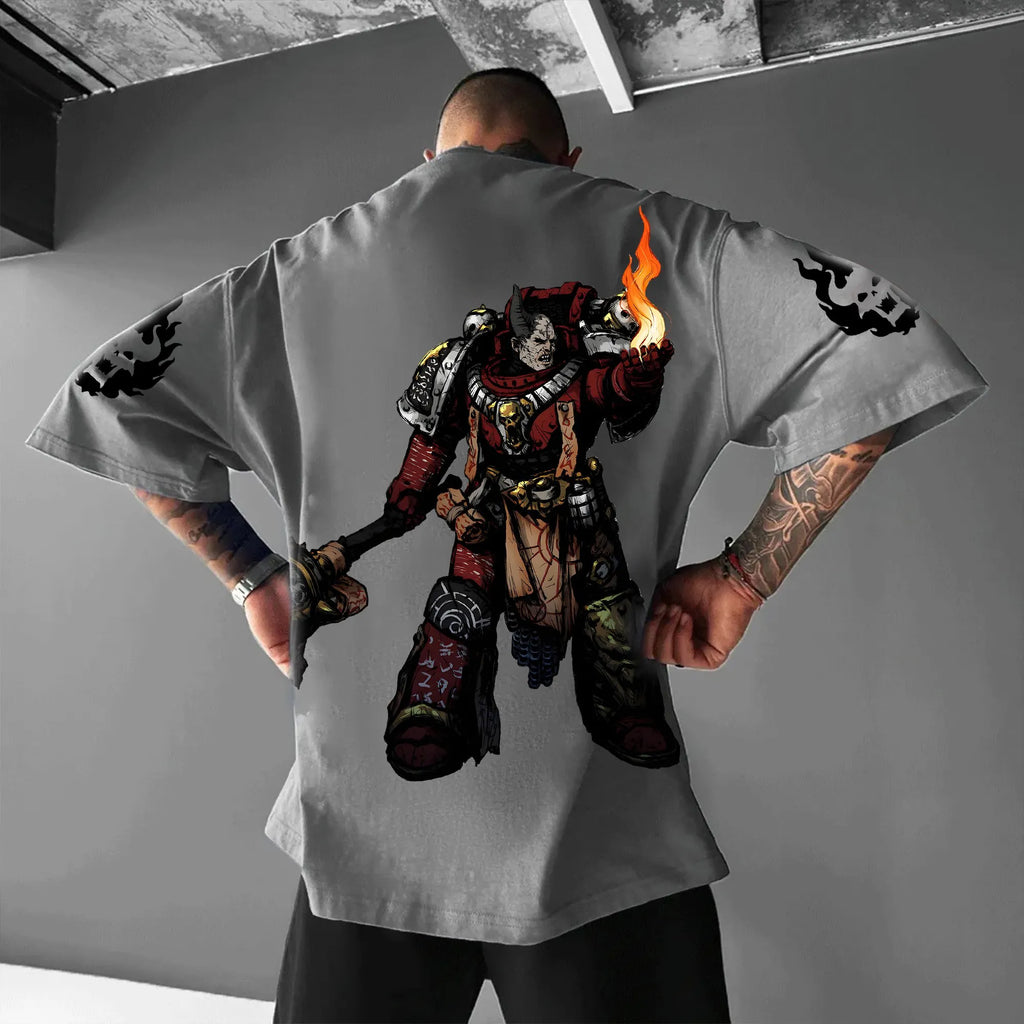 Unisex Anime Inspired Vintage T-Shirt | WH40K