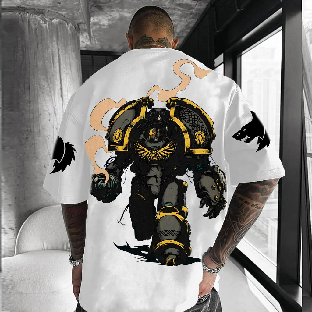 Unisex Anime Inspired Vintage T-Shirt | WH40K