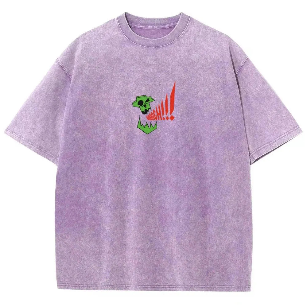 Orks-Unisex Fit Washed T-Shirt丨WH40K