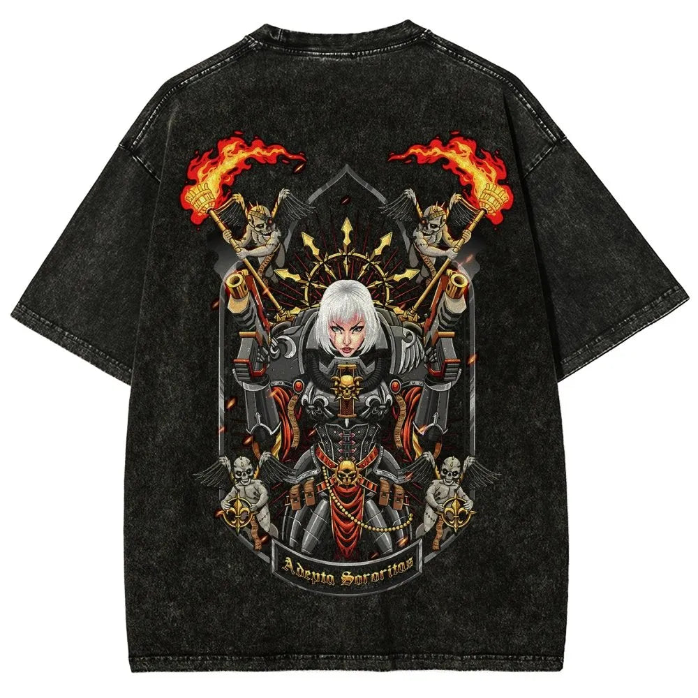 Unisex Fit Washed T-Shirt 丨WH40K
