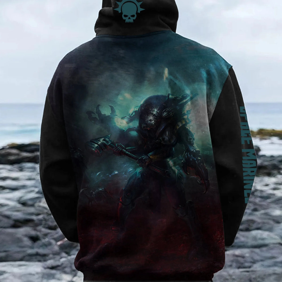 WH40K Game  Streetwear Vintage Plush Hoodie
