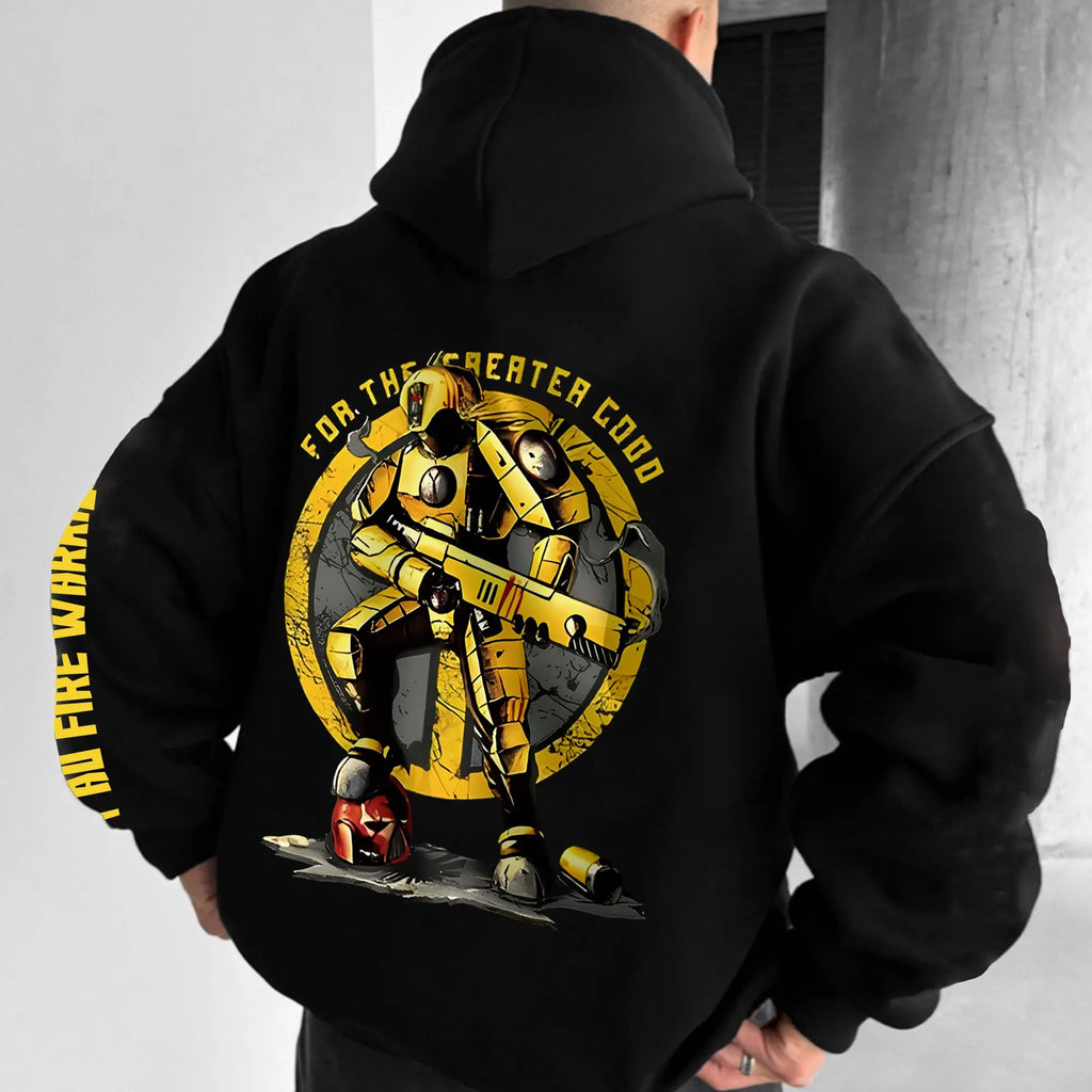 WH40K Game  Streetwear Vintage Plush Hoodie