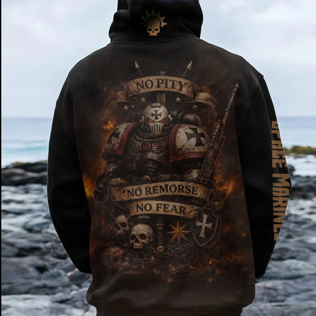 WH40K Game  Streetwear Vintage Plush Hoodie