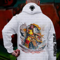 WH40K Game  Streetwear Vintage Plush Hoodie