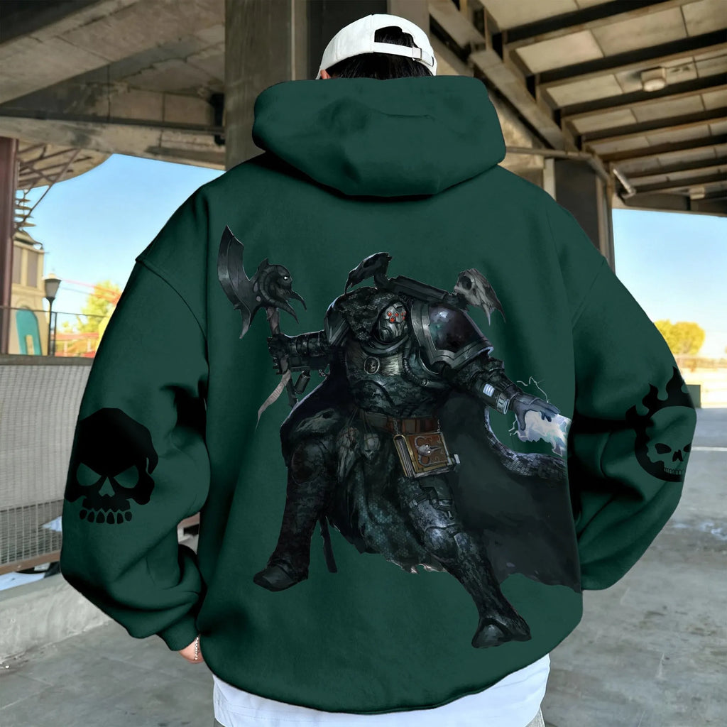 Unisex Anime Graphic Streetwear Vintage Hoodie