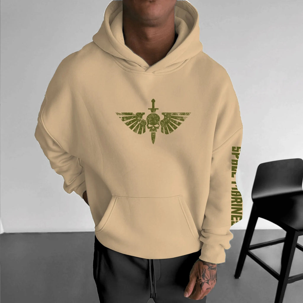 WH40K Game  Streetwear Vintage Plush Hoodie