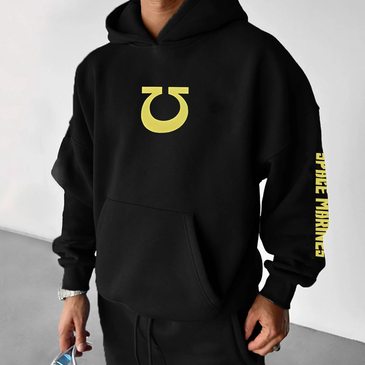 WH40K Game  Streetwear Vintage Plush Hoodie