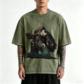 WH40K-Unisex Anime Inspired Vintage Washed T-Shirt