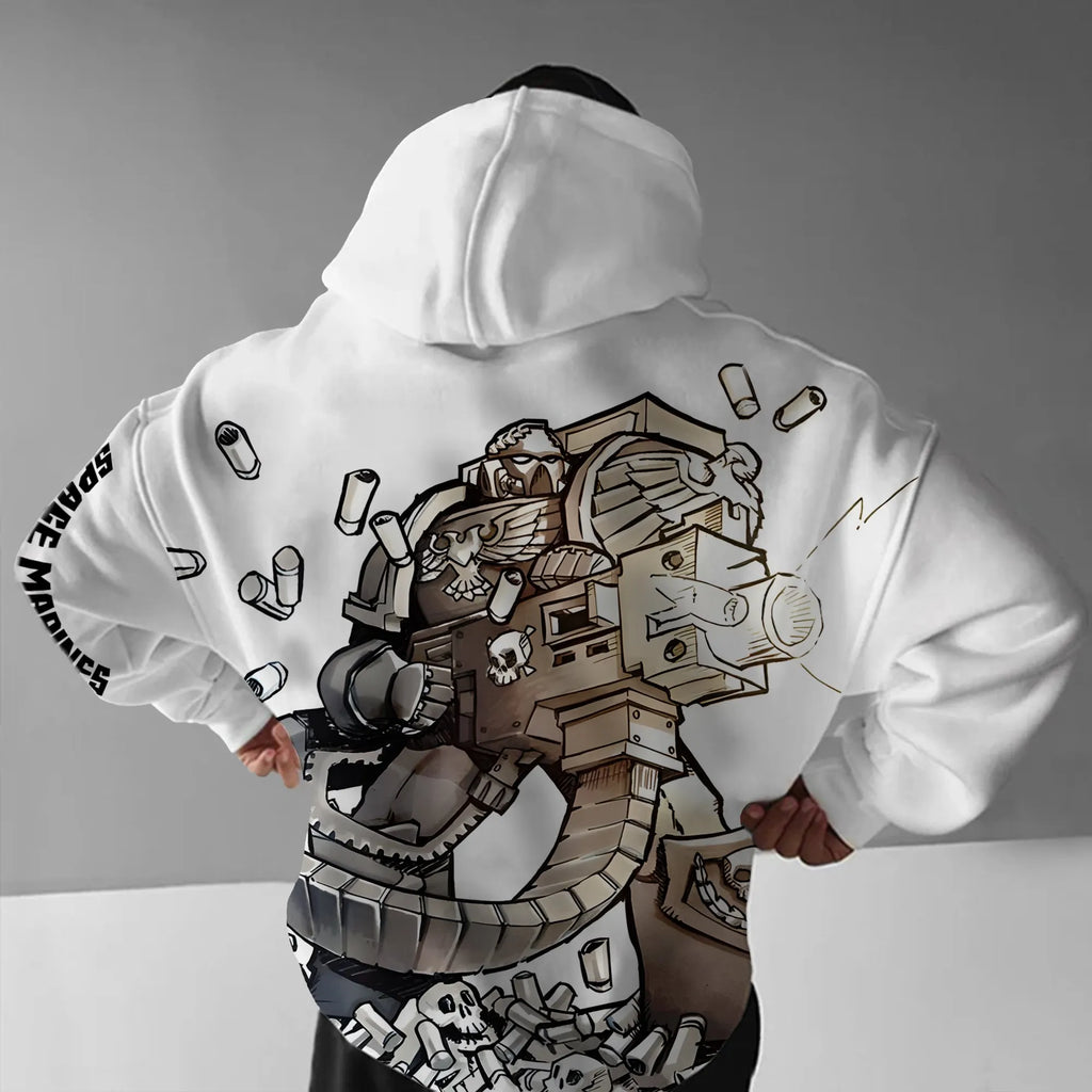 WH40K Game  Streetwear Vintage Hoodie