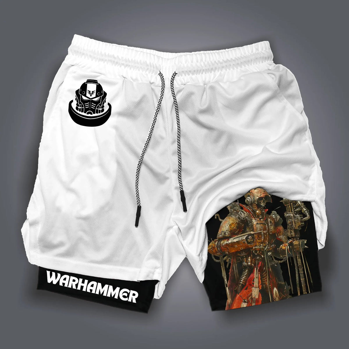 WH40K Art Casual Streetwear Shorts
