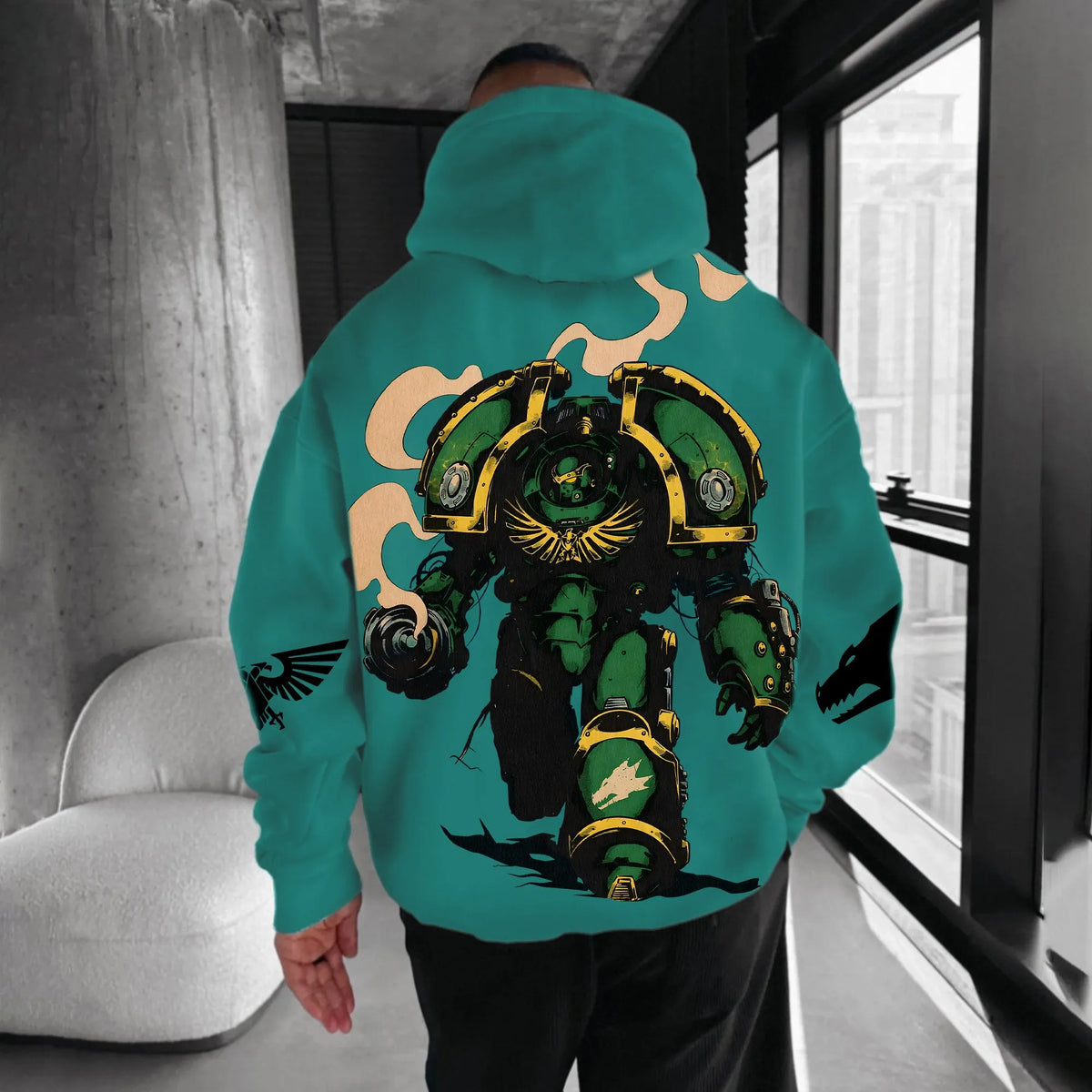 Unisex Anime Graphic Streetwear Vintage Hoodie| WH40K