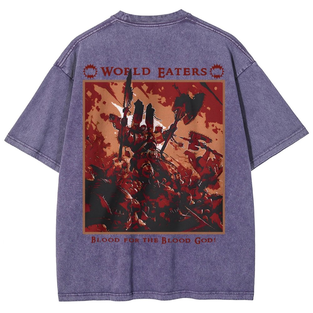 Unisex Fit Washed T-Shirt 丨WH40K