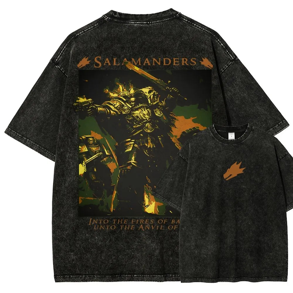 Unisex Fit Washed T-Shirt 丨WH40K