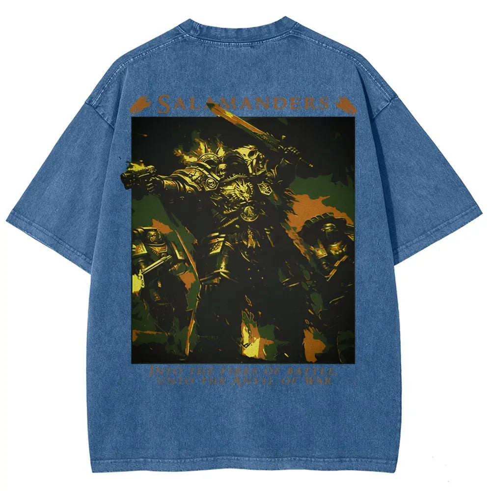 Unisex Fit Washed T-Shirt 丨WH40K