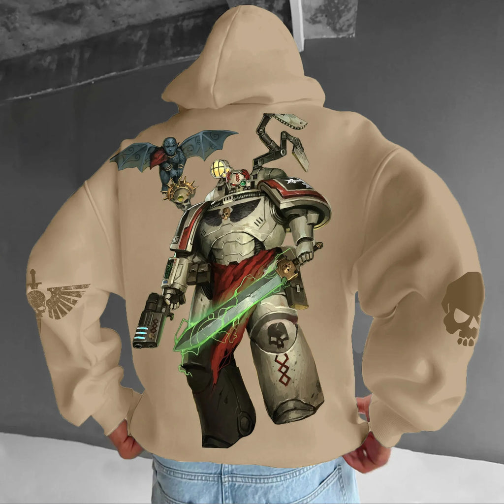 Unisex Anime Graphic Streetwear Vintage Hoodie
