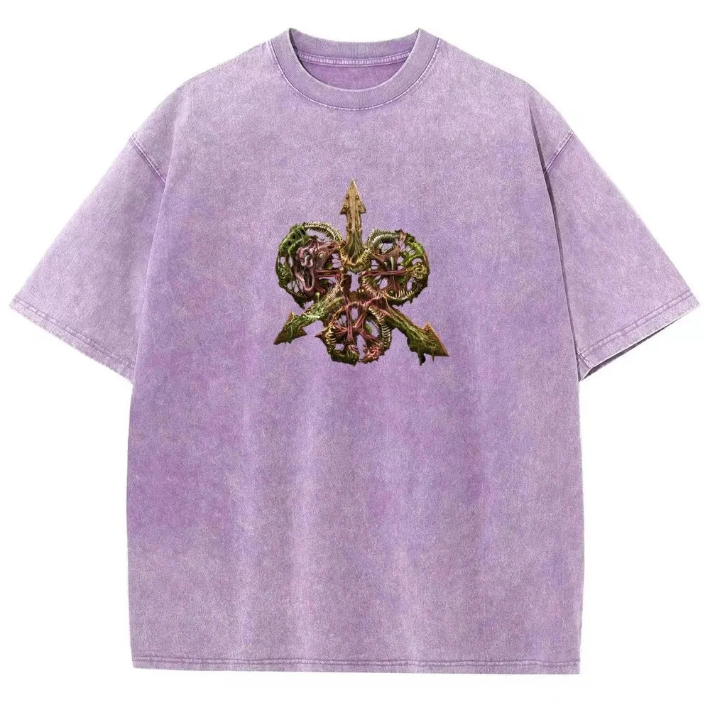 Unisex Fit Washed T-Shirt 2508016342丨WH40K