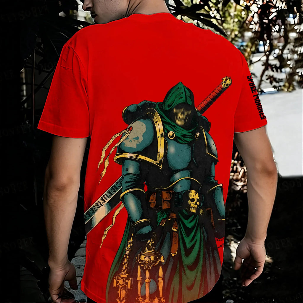 Unisex Anime Inspired Vintage T-Shirt| WH40K