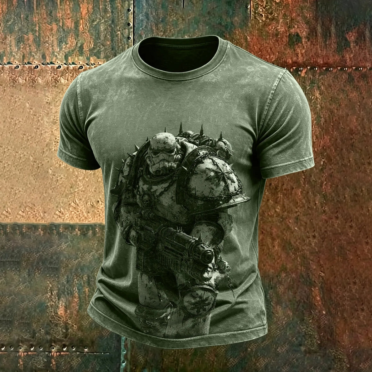 WH40K-Unisex Anime Inspired Vintage Washed T-Shirt