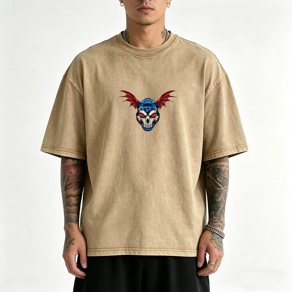WH40K-Unisex Anime Inspired Vintage Washed T-Shirt