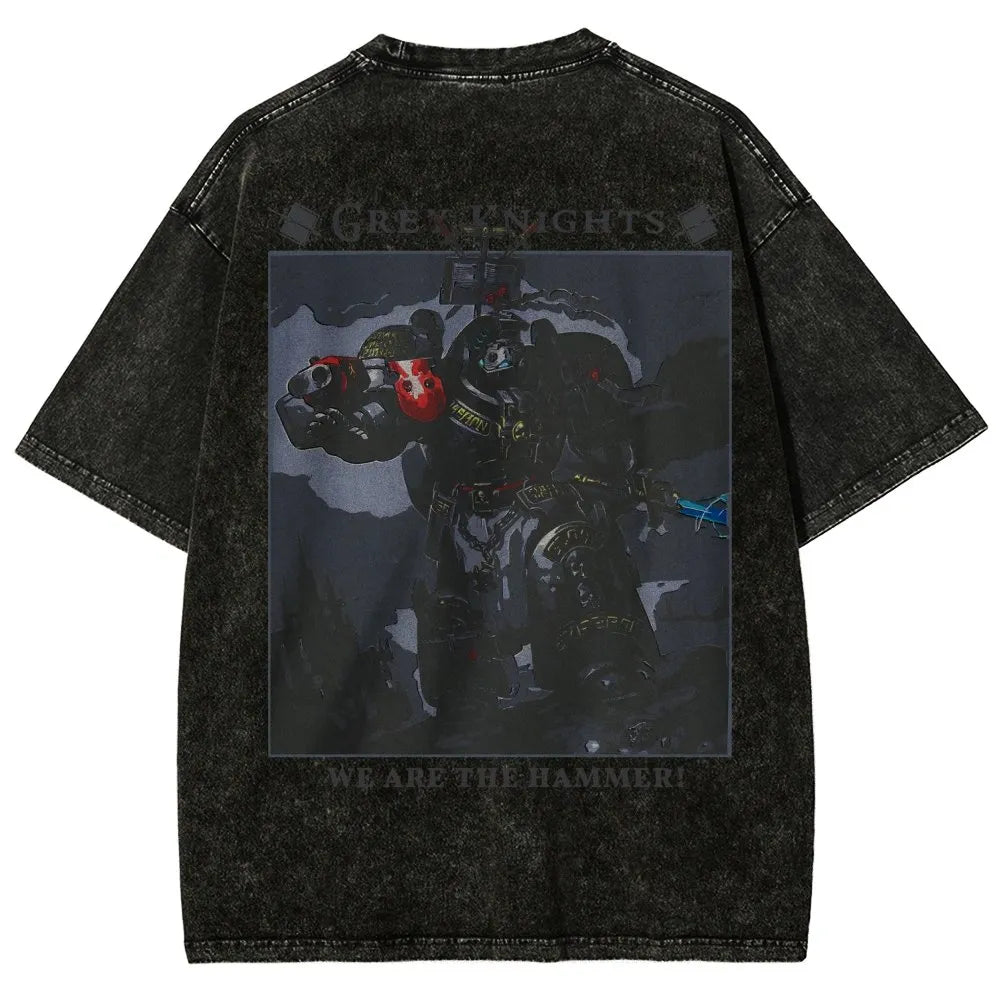 Unisex Fit Washed T-Shirt 丨WH40K