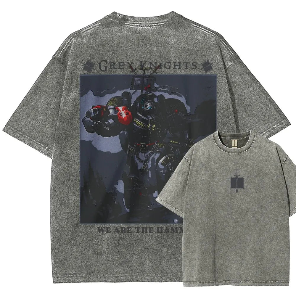 Unisex Fit Washed T-Shirt 丨WH40K
