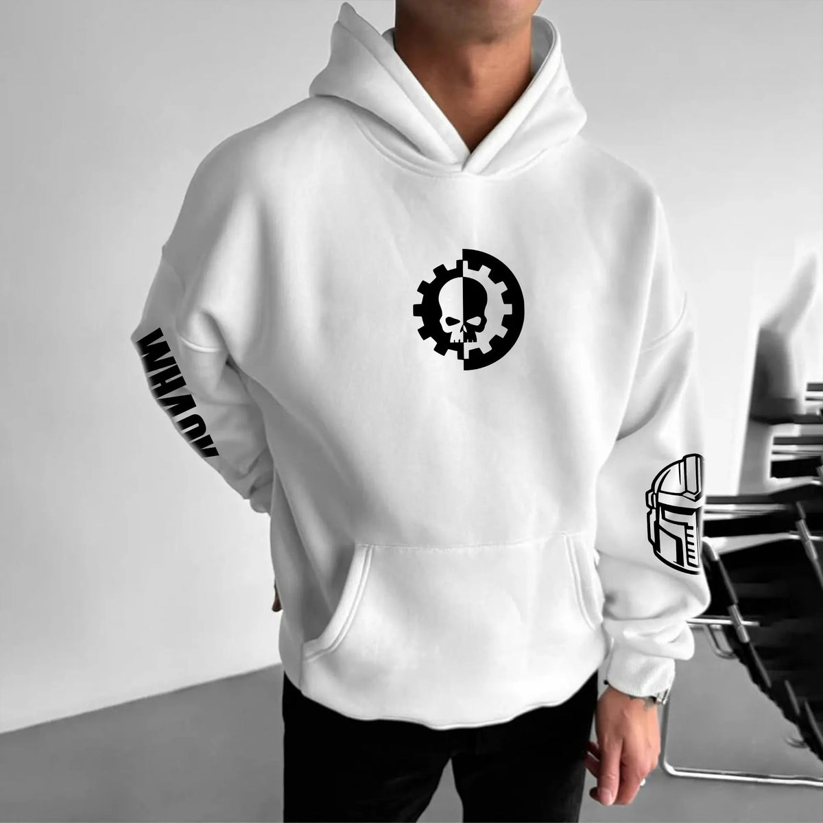 Unisex Anime Graphic Streetwear Vintage Hoodie | WH40K