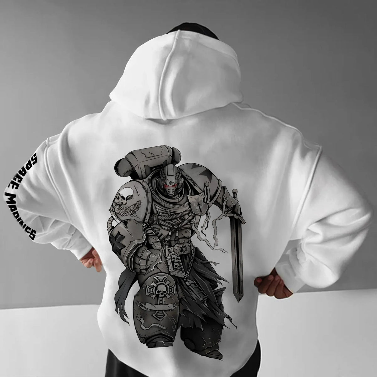 WH40K Game  Streetwear Vintage Plush Hoodie