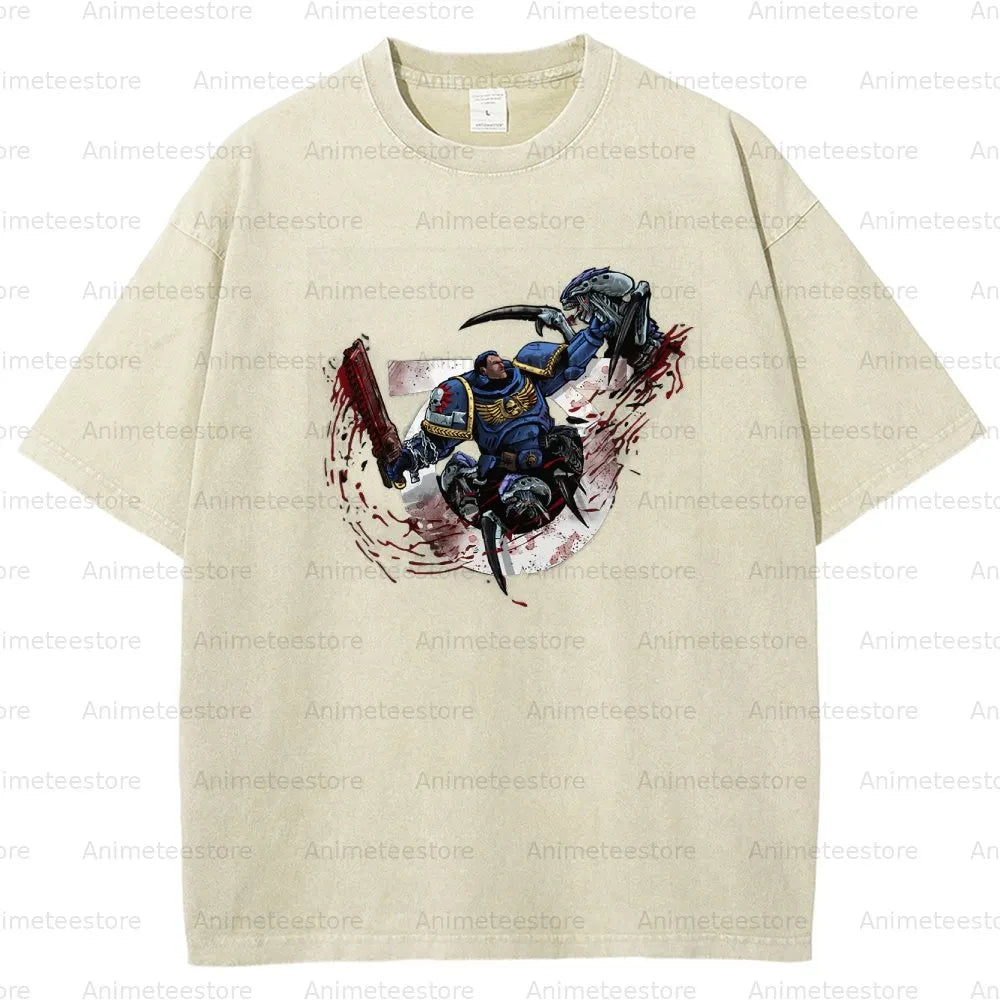 Unisex Fit Washed T-Shirt 丨WH40K