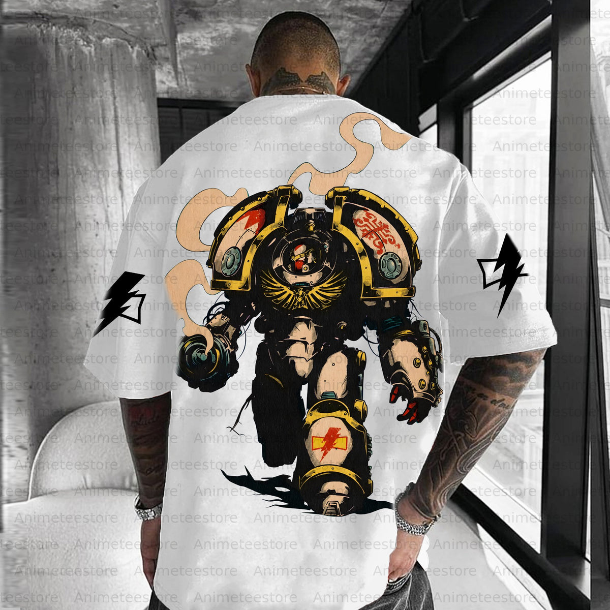 Unisex Anime Inspired Vintage T-Shirt | WH40K