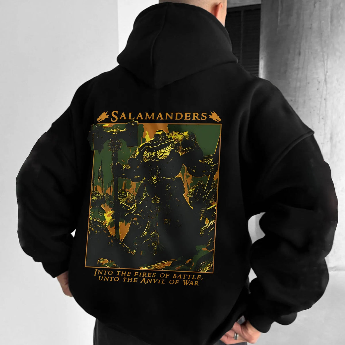 WH40K Game  Streetwear Vintage Plush Hoodie