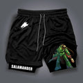 Salamanders Casual Streetwear Shorts丨WH40K