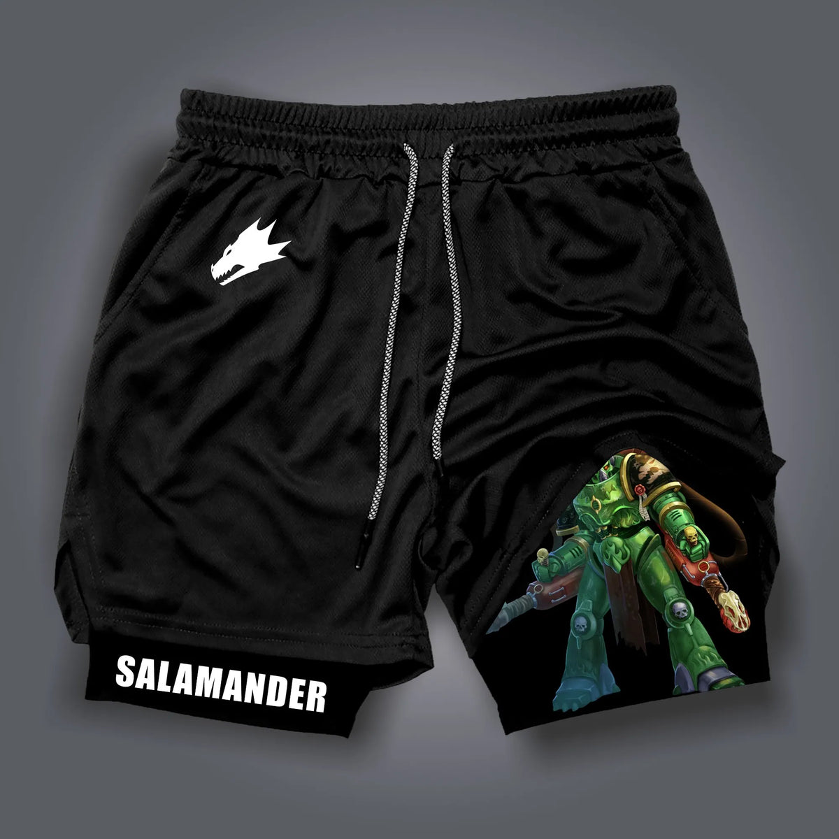 Salamanders Casual Streetwear Shorts丨WH40K