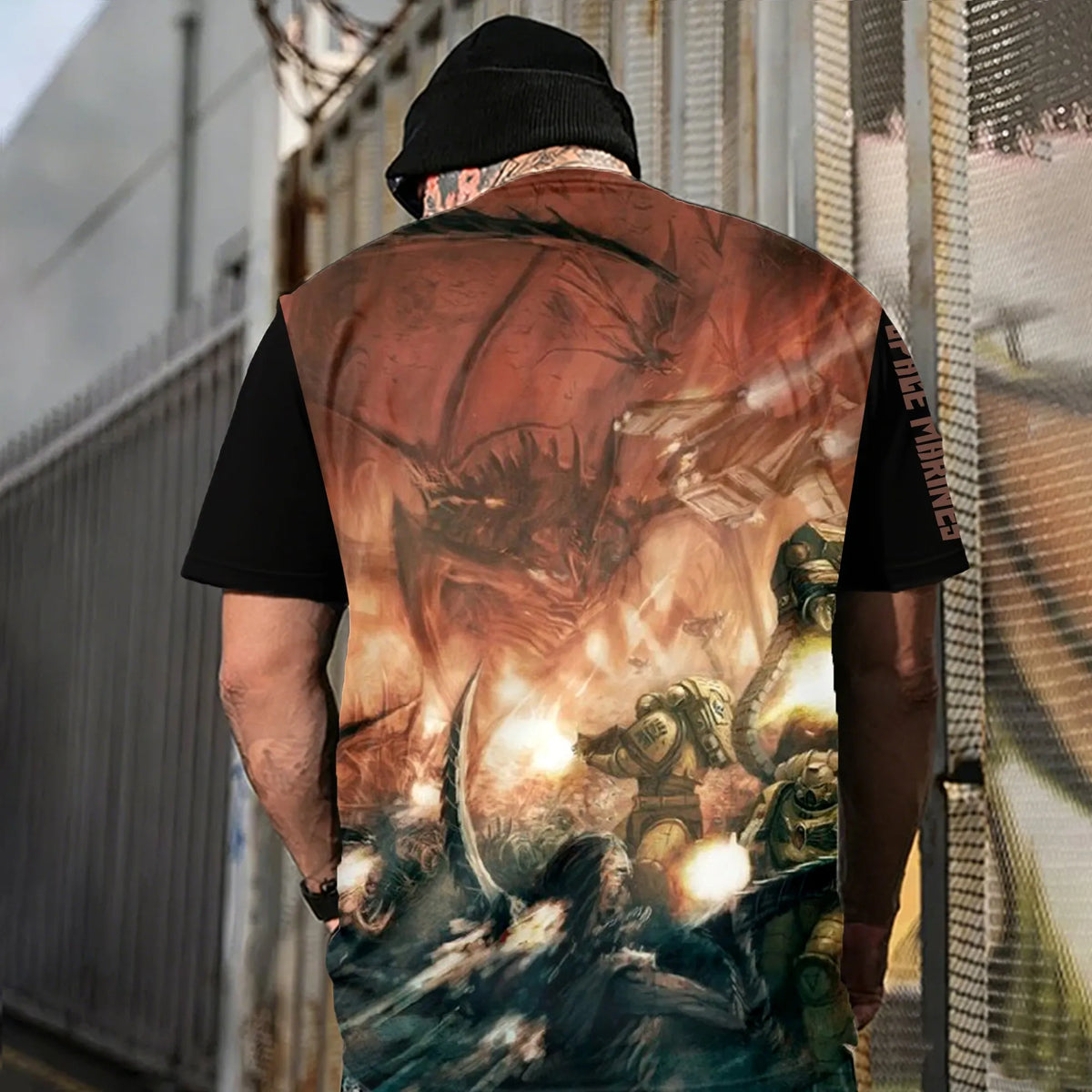 Unisex Anime Inspired Vintage T-Shirt| WH40K