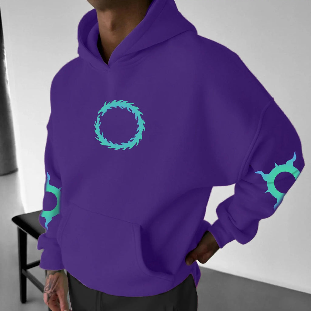 Unisex Anime Graphic Streetwear Vintage Plush Hoodie | WH40K