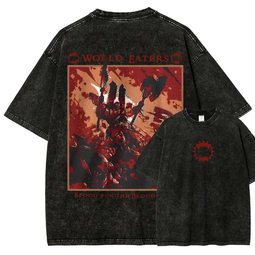 Unisex Fit Washed T-Shirt 丨WH40K