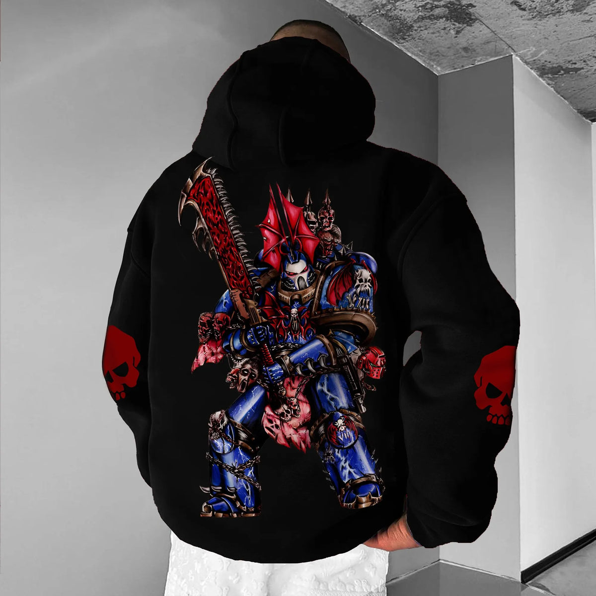 Unisex Anime Graphic Streetwear Vintage Hoodie| WH40K