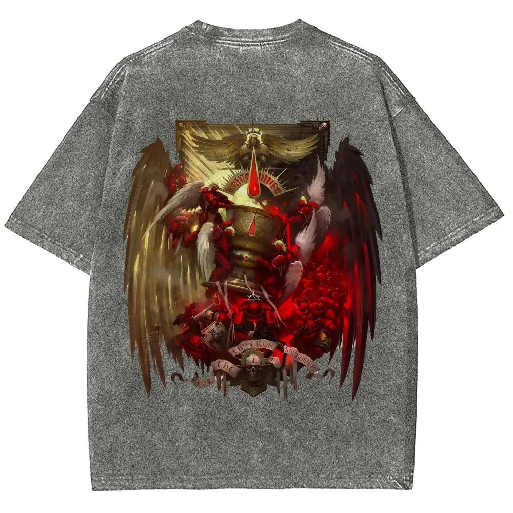 Unisex Fit Washed T-Shirt 丨WH40K