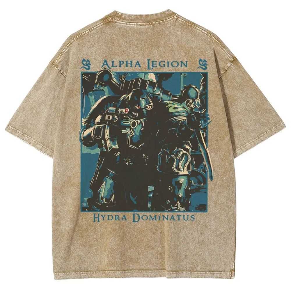 Unisex Fit Washed T-Shirt 丨WH40K