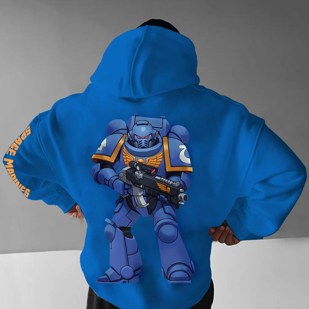 WH40K Game  Streetwear Vintage Hoodie