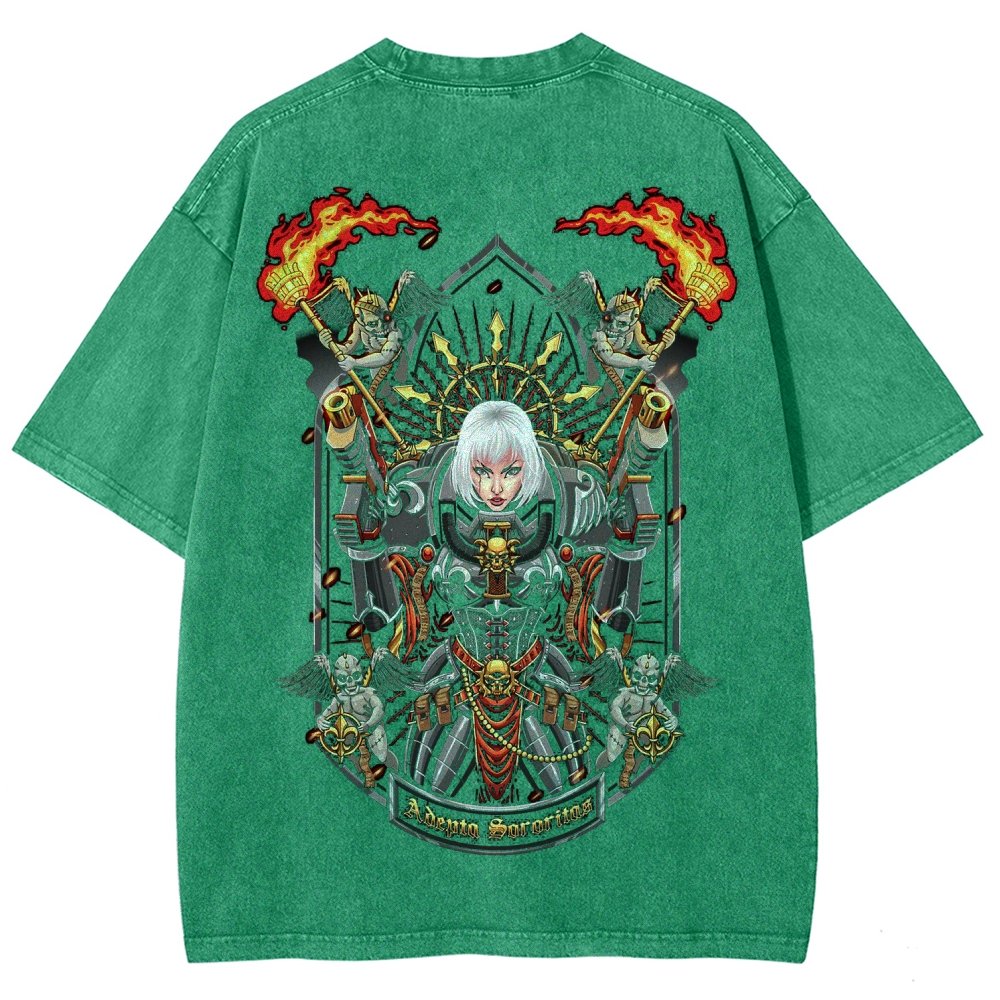 Unisex Fit Washed T-Shirt 丨WH40K